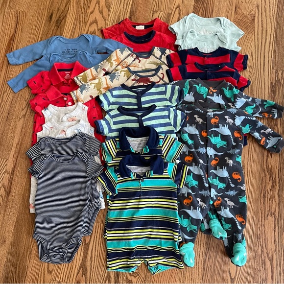 Carter's Other - 22 item twin boy matching bundle lot 3 months / 3-6 months
